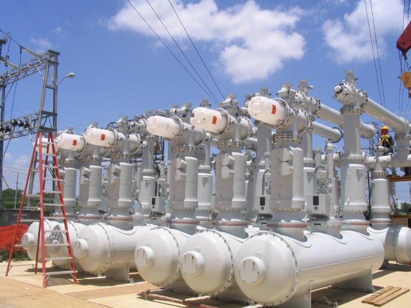 Gas electricity generation - series of tanks and tubes