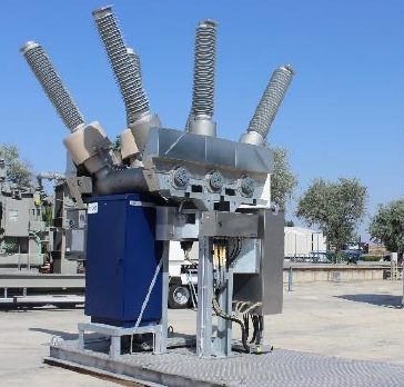 Mobile substation on a pallet