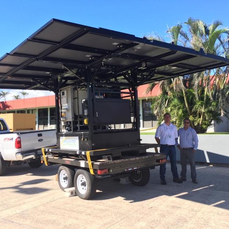 Mobile Tesla Unit